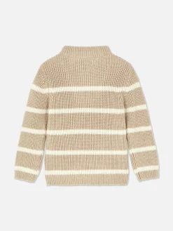 Primark Camisolas E Casacos De Malha^Camisola Gola Afunilada Riscas