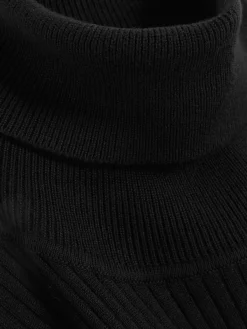 MULHER Primark Camisolas E Casacos De Malha^Camisola Gola Alta Dobra Malha Canelada