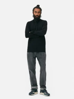 Primark Camisolas E Casacos De Malha^Camisola Gola Alta Malha Fina