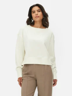 MULHER Primark Roupas De Ginásio E De Desporto|Camisolas Com E Sem Capuz^Camisola Gola Redonda Corte Largo