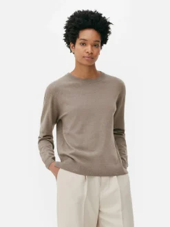 MULHER Primark Camisolas E Casacos De Malha^Camisola Gola Redonda Malha Fina