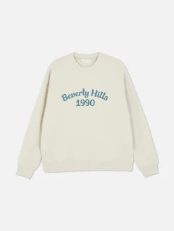 MULHER Primark Camisolas Com E Sem Capuz^Camisola Gola Redonda Slogan