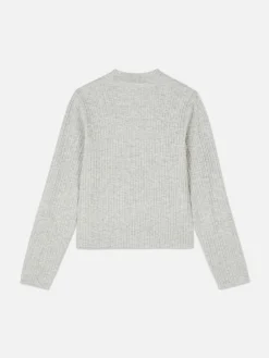 Primark Camisolas E Casacos De Malha^Camisola Gola Subida Canelada