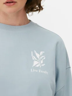 MULHER Primark Camisolas Com E Sem Capuz^Camisola Gráfica Larga