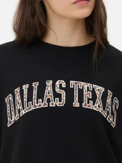 MULHER Primark Camisolas Com E Sem Capuz^Camisola Gráfica Leopard Dallas