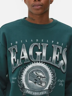 Primark Camisolas E T-Shirts Com Estampado Gráfico|Camisolas Com E Sem Capuz^Camisola Gráfica NFL Philadelphia Eagles
