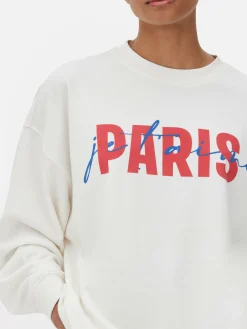 MULHER Primark Camisolas Com E Sem Capuz^Camisola Gráfico Frente Paris