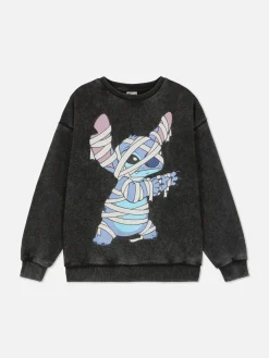 Primark Camisolas Com E Sem Capuz^Camisola Lavagem ácida Disney Stitch