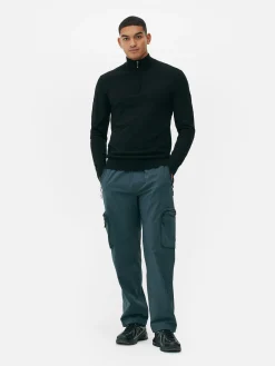 Primark Camisolas E Casacos De Malha^Camisola Malha 1/2 Fecho Correr