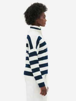 MULHER Primark Camisolas E Casacos De Malha^Camisola Malha 1/2 Fecho Correr