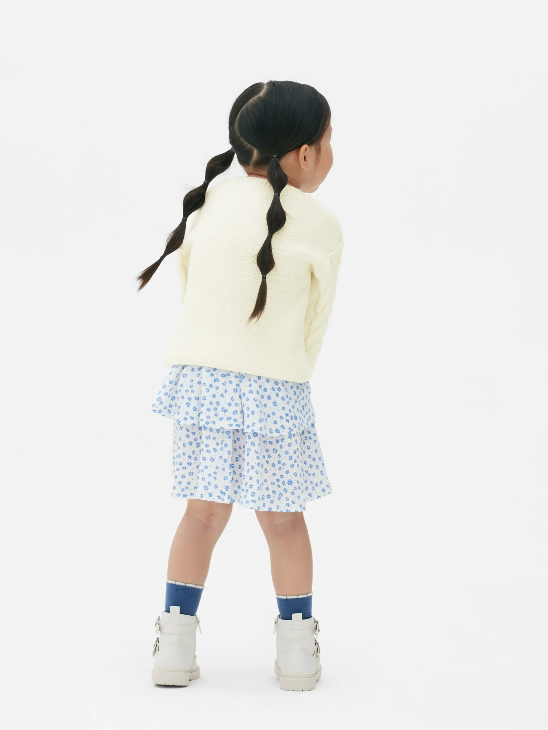 Primark Camisolas E Casacos De Malha^Camisola Malha Entrançada Bordada Padrão Floral