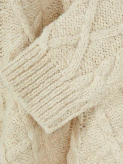 MULHER Primark Agasalhos Inverno|Camisolas E Casacos De Malha^Camisola Malha Entrançada Botões Rita Ora