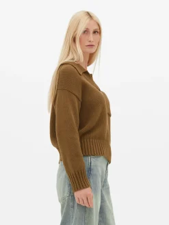 MULHER Primark Camisolas E Casacos De Malha^Camisola Malha Gola Polo