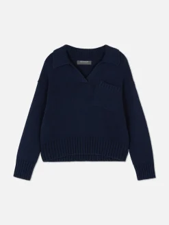 MULHER Primark Camisolas E Casacos De Malha^Camisola Malha Gola Polo