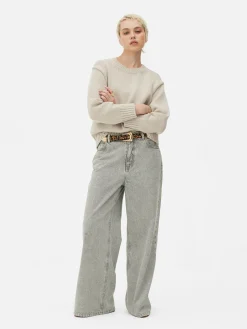 MULHER Primark Camisolas E Casacos De Malha^Camisola Malha Gola Redonda