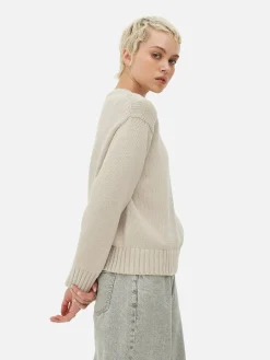 MULHER Primark Camisolas E Casacos De Malha^Camisola Malha Gola Redonda