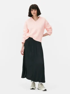 MULHER Primark Camisolas E Casacos De Malha^Camisola Malha Grossa Decote V