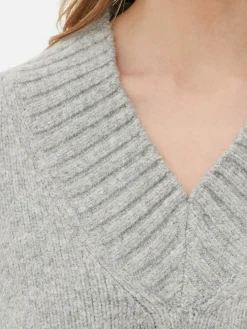 MULHER Primark Camisolas E Casacos De Malha^Camisola Malha Grossa Decote V