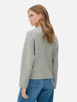 MULHER Primark Camisolas E Casacos De Malha^Camisola Malha Grossa Decote V