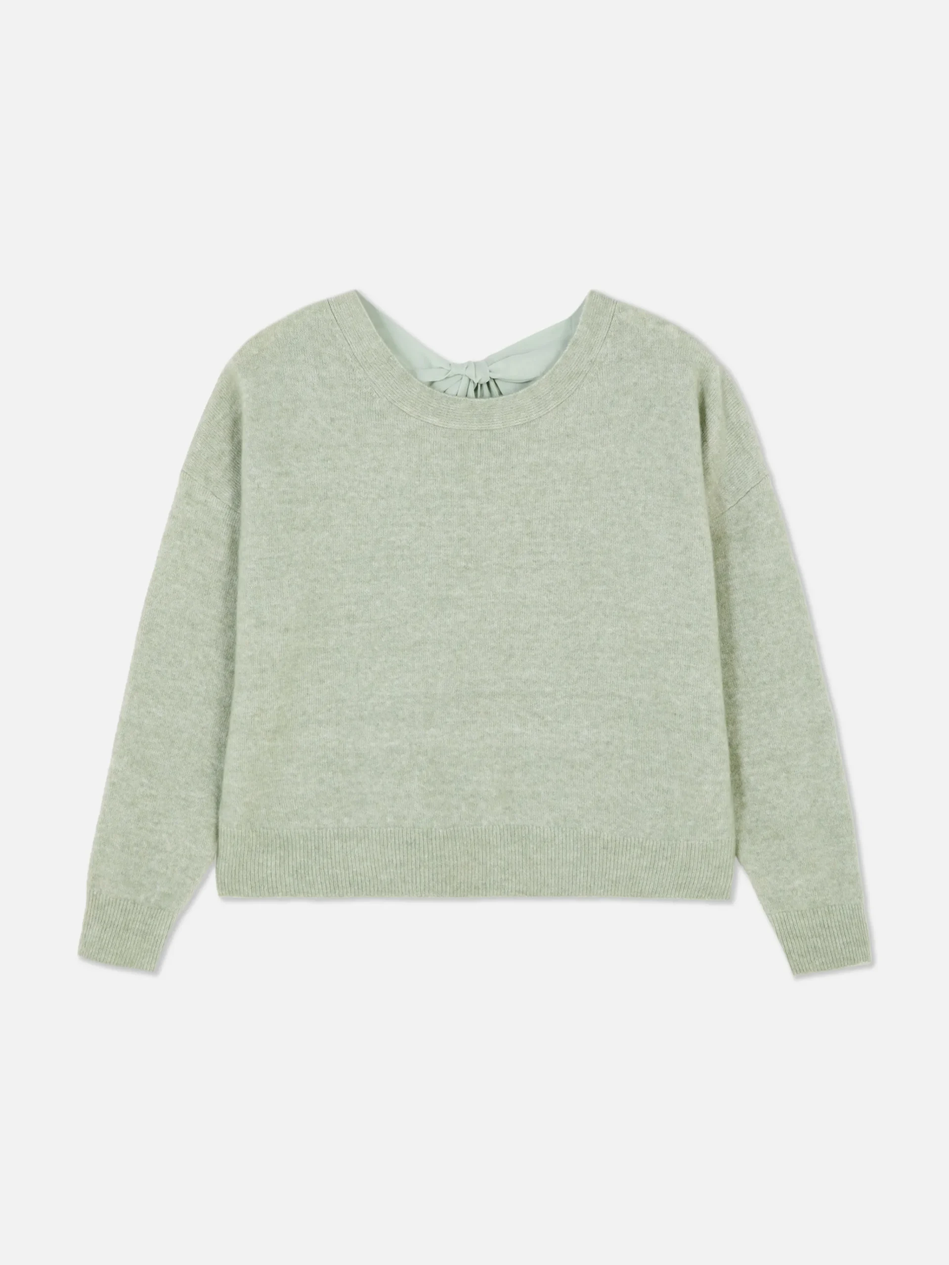 MULHER Primark Camisolas E Casacos De Malha^Camisola Malha Laço Costas