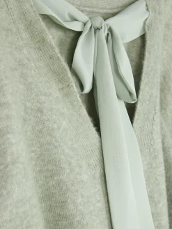 MULHER Primark Camisolas E Casacos De Malha^Camisola Malha Laço Costas