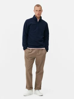 Primark Camisolas E Casacos De Malha|Camisolas Com E Sem Capuz^Camisola Malha Polar 1/2 Fecho Correr