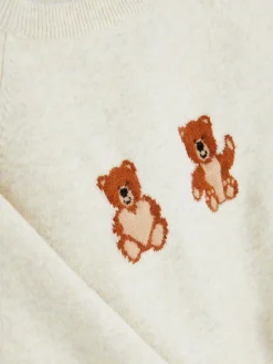 Primark Camisolas E Casacos De Malha^Camisola Malha Urso Peluche