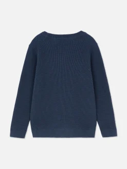 Primark Camisolas E Casacos De Malha^Camisola Malha Waffle Menino