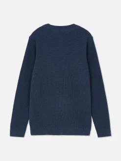 Primark Camisolas E Casacos De Malha^Camisola Malha Waffle Rapaz