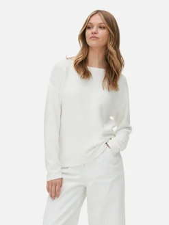 MULHER Primark Camisolas E Casacos De Malha^Camisola Manga Comprida Decote Barco