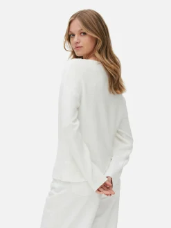 MULHER Primark Camisolas E Casacos De Malha^Camisola Manga Comprida Decote Barco