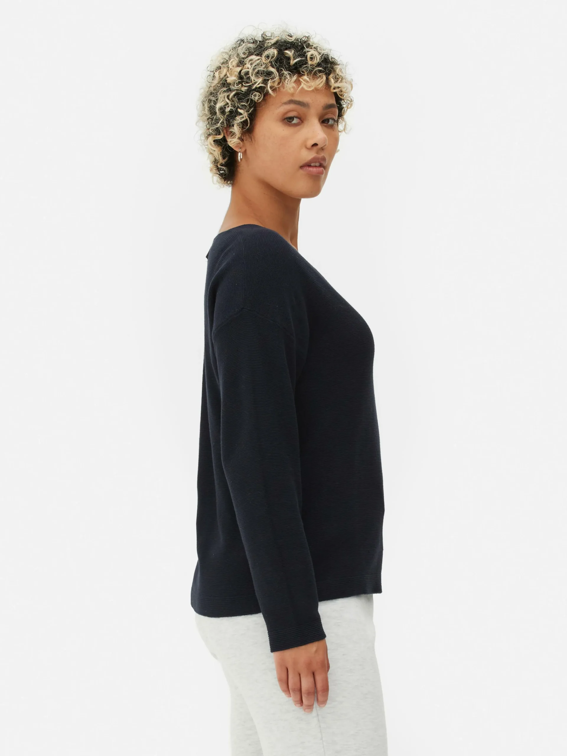 MULHER Primark Camisolas E Casacos De Malha^Camisola Manga Comprida Decote Barco