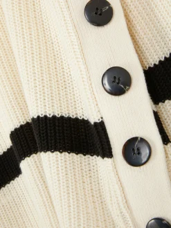 MULHER Primark Camisolas E Casacos De Malha^Camisola Riscas Detalhe Botão