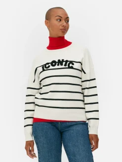 MULHER Primark Camisolas Com E Sem Capuz^Camisola Slogan Frente