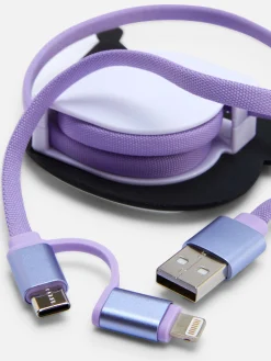 Primark Carregadores^Carregador Retrátil Hello Kitty Kuromi