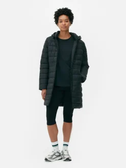 MULHER Primark Casacos E Blusões^Casaco Acolchoado Comprido Superleve