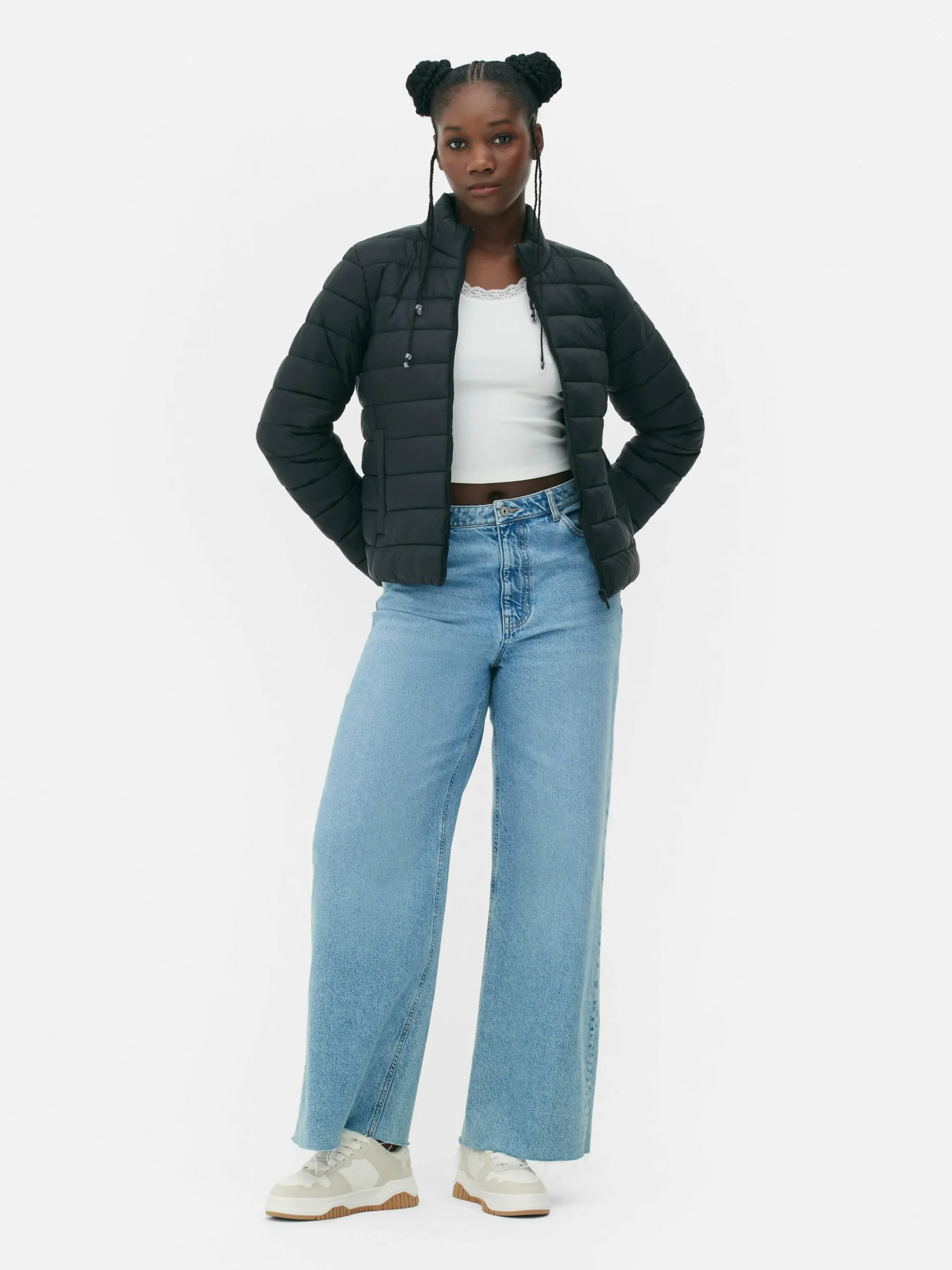 MULHER Primark Casacos E Blusões^Casaco Acolchoado Gola Funil