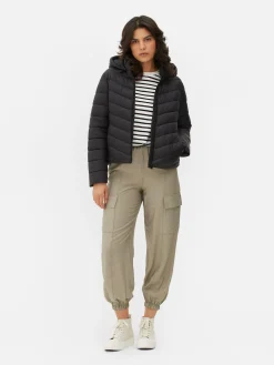 MULHER Primark Casacos E Blusões^Casaco Acolchoado Leve Com Capuz