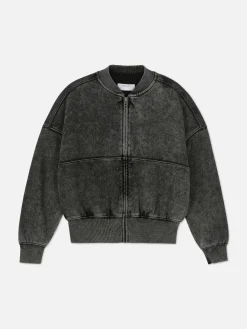 Primark Casacos E Blusões^Casaco Bomber Conj. Coordenado Lavagem ácida