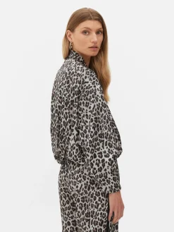 MULHER Primark Casacos E Blusões^Casaco Bomber Estampado Leopardo