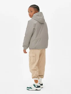 Primark Casacos E Blusões^Casaco Corta-vento Meio-fecho Correr