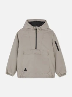 Primark Casacos E Blusões^Casaco Corta-vento Meio-fecho Correr