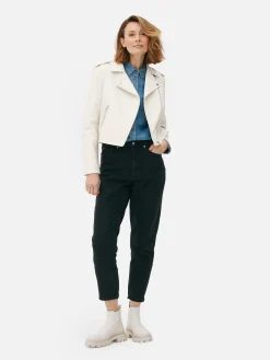 MULHER Primark Casacos E Blusões^Casaco Estilo Motard Imitação Pele Essencial