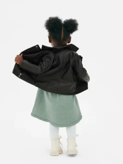 Primark Casacos E Blusões^Casaco Estilo Motard Imitação Pele