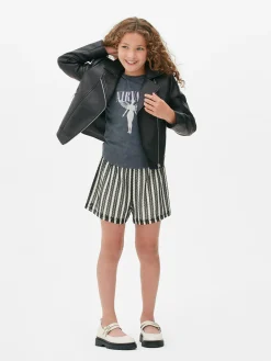 Primark Casacos E Blusões^Casaco Estilo Motard Imitação Pele