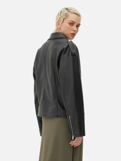 MULHER Primark Casacos E Blusões^Casaco Estilo Motard Texturado