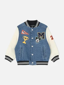 Primark Casacos E Blusões^Casaco Ganga Universitário Disney Mickey