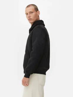 Primark Casacos E Blusões^Casaco Imitação Camurça Colarinho Pelo Sintético