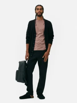 Primark Camisolas E Casacos De Malha^Casaco Malha Botões Grandes