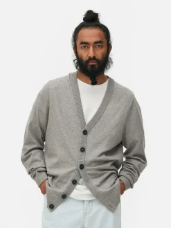 Primark Camisolas E Casacos De Malha^Casaco Malha Botões Grandes